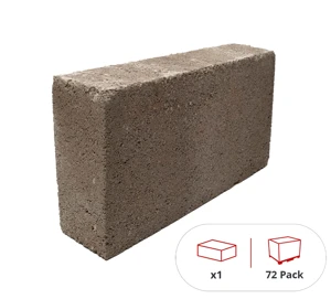 S. Morris Medium Dense Concrete Block (215 x 440) x 100mm 7.3N